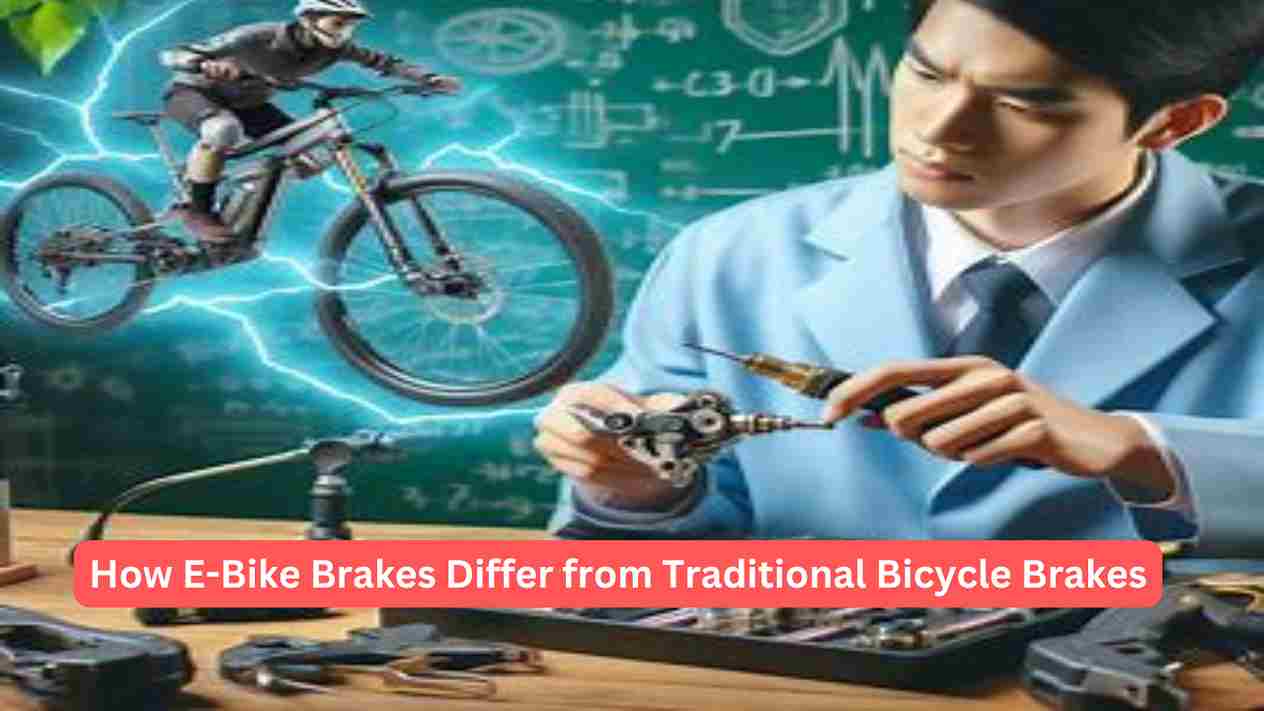 How E-Bike Brakes Differ from Traditional Bicycle Brakes